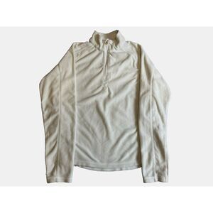 Alpine‎ Design Jacket Adult Medium White 1/2 Zip Sherpa Fleece Outerwear Mens